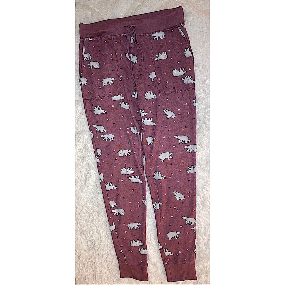 Junior’s Polar Bear Pajama Joggers